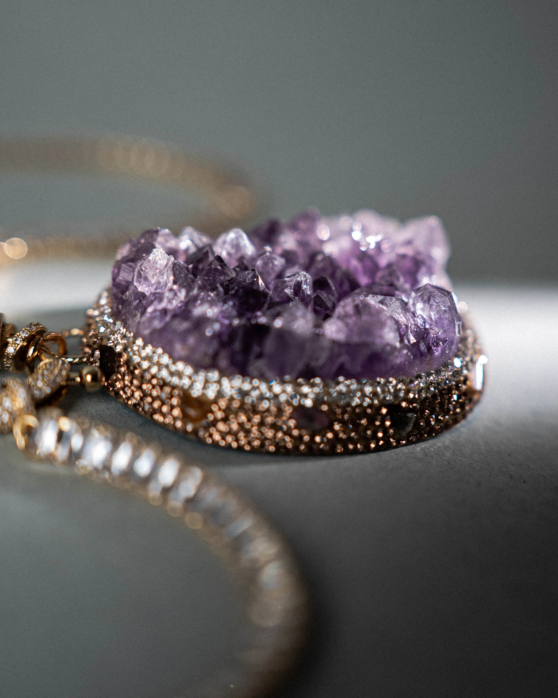 Majestic Amethyst Necklace PHOEBE'S 