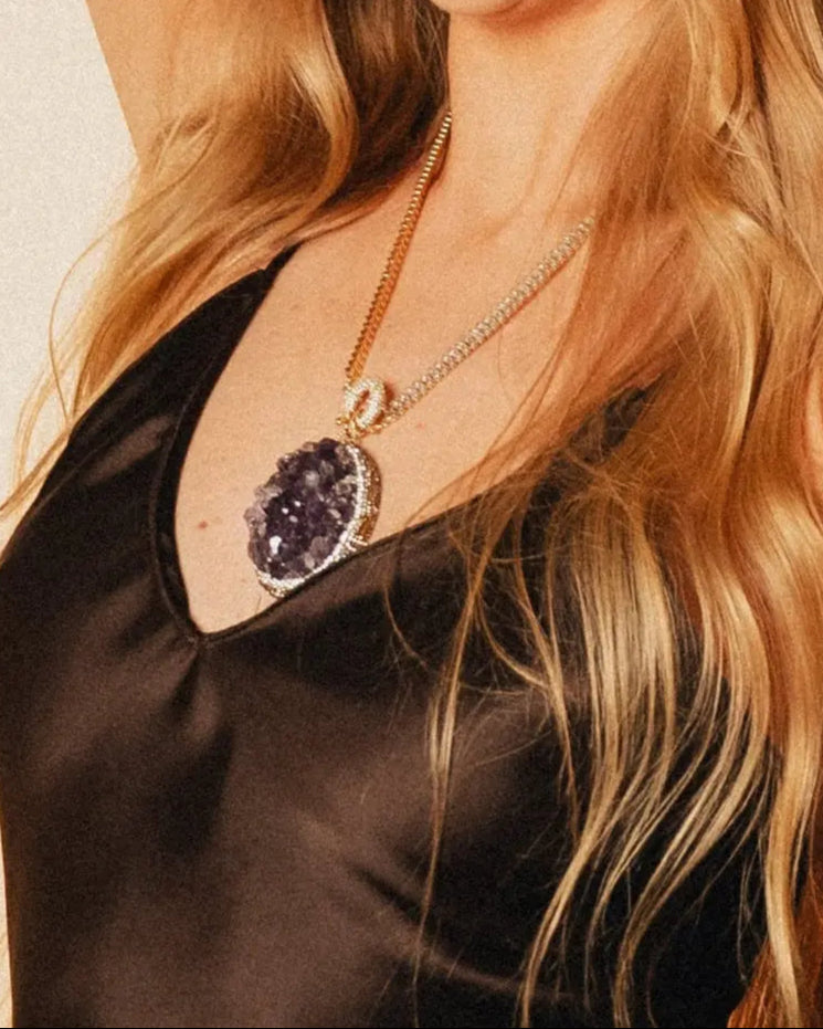 Majestic Amethyst Necklace PHOEBE'S 