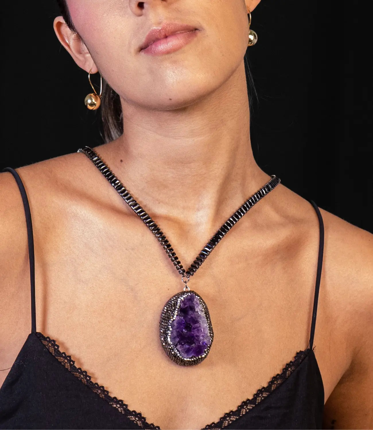 Majestic Amethyst Necklace PHOEBE'S 
