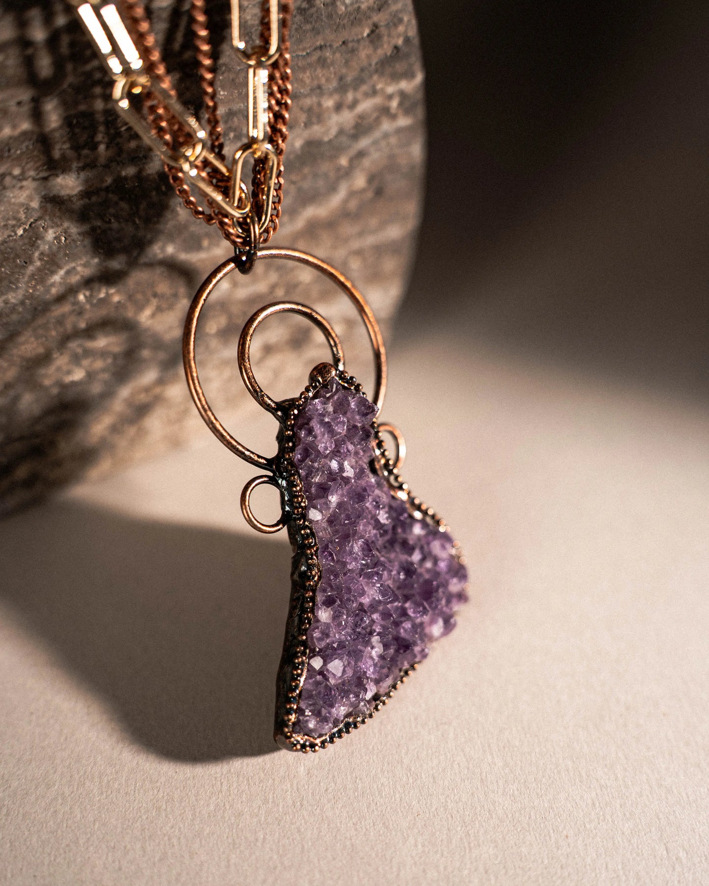 Maximalist Amethyst Necklace - February Birthstone PHOEBE'S 