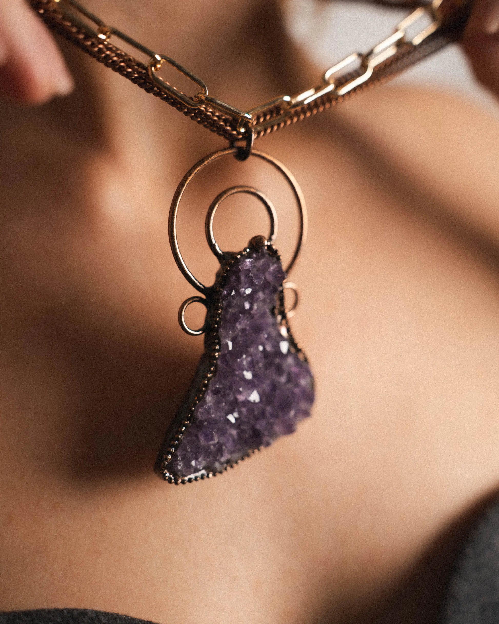 Maximalist Amethyst Necklace - February Birthstone PHOEBE'S 