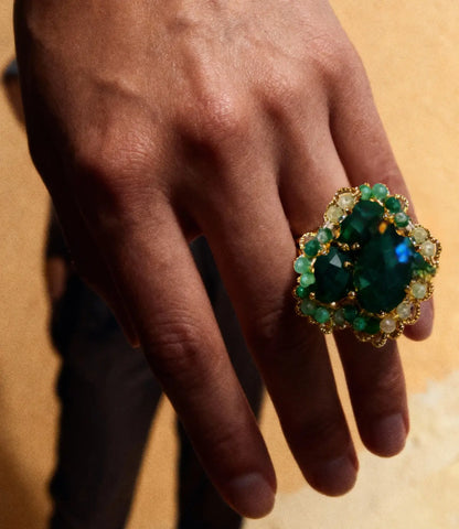 Maximalist Natural Stone Ring PHOEBE'S 