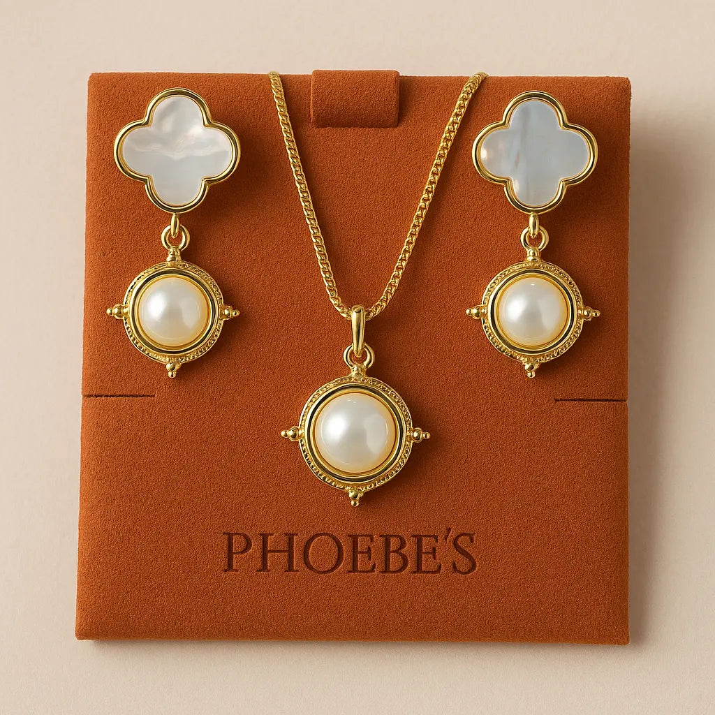 Mother-of-Pearl Jewelry Set PHOEBE'S 