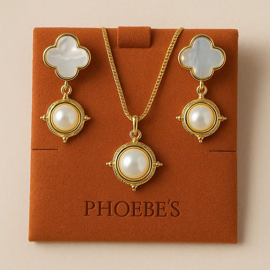 Mother-of-Pearl Jewelry Set PHOEBE'S 