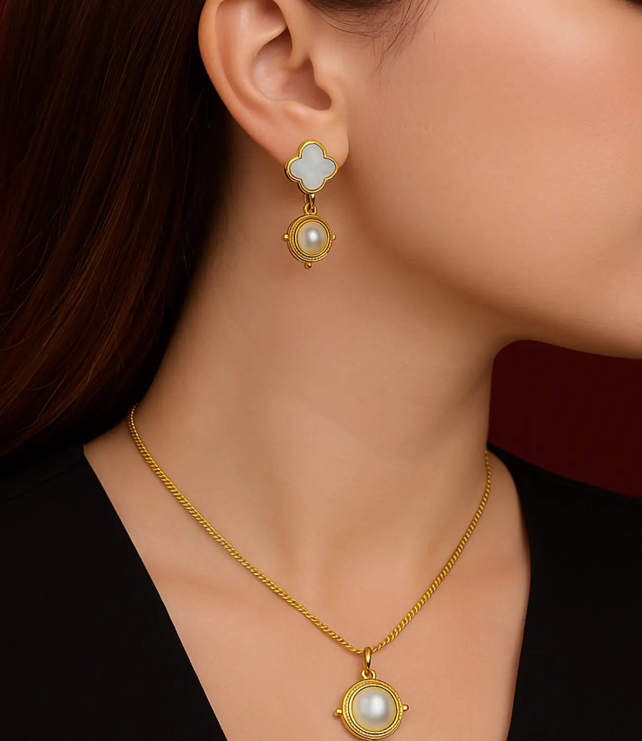 Mother-of-Pearl Jewelry Set PHOEBE'S 