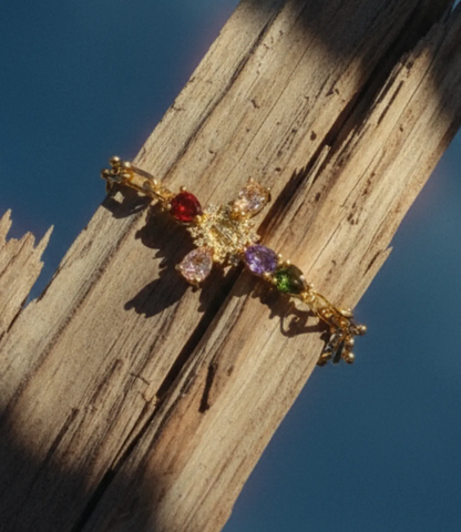 Multicolor Light Cross Bracelet PHOEBE'S 