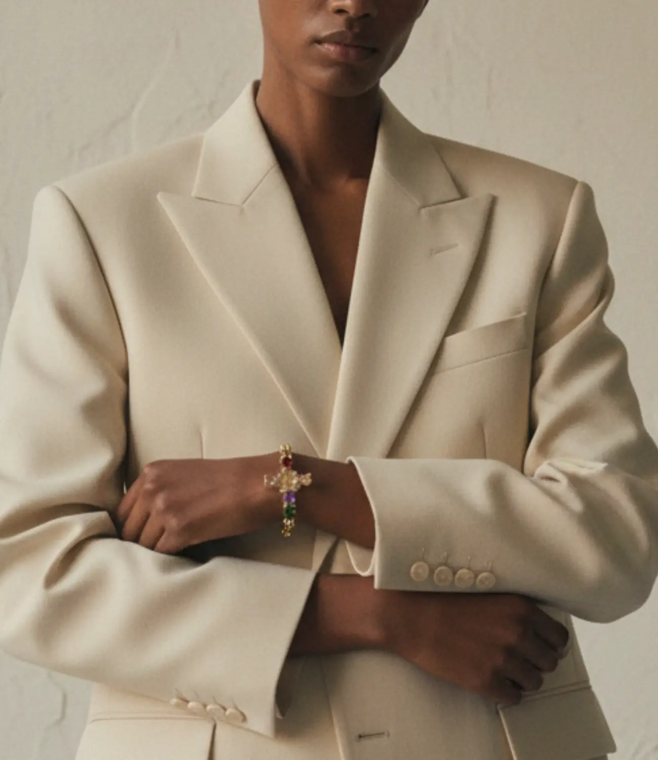 Multicolor Light Cross Bracelet PHOEBE'S 