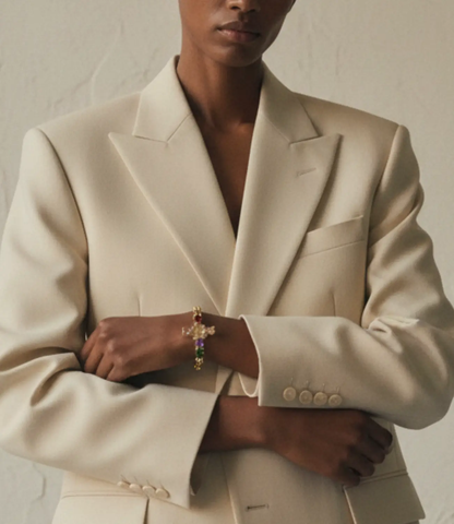 Multicolor Light Cross Bracelet PHOEBE'S 