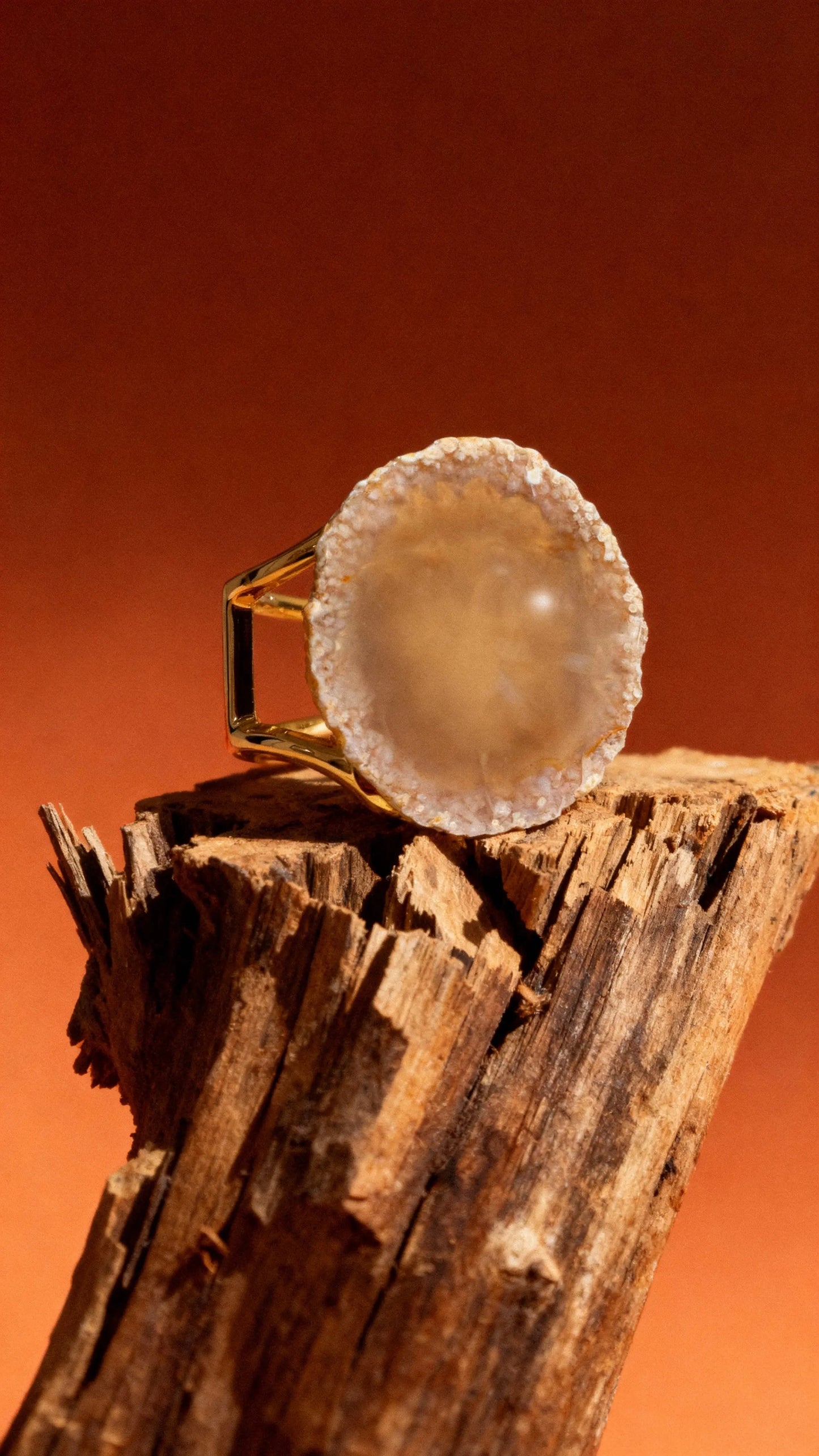 Natural Agate Bracelet with Gold Plating Phoebe`s  