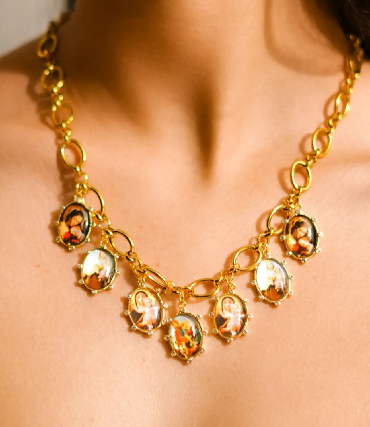 Necklace with Religious Medals PHOEBE'S 