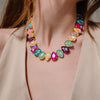 Party Necklace, Colorful Necklace, Holiday Gift