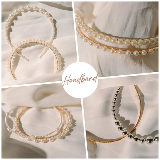 Pearl Headband, Hair Band, Hair Accessories