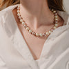 Pearl Necklace, Statement Necklace, Anniversary Gift