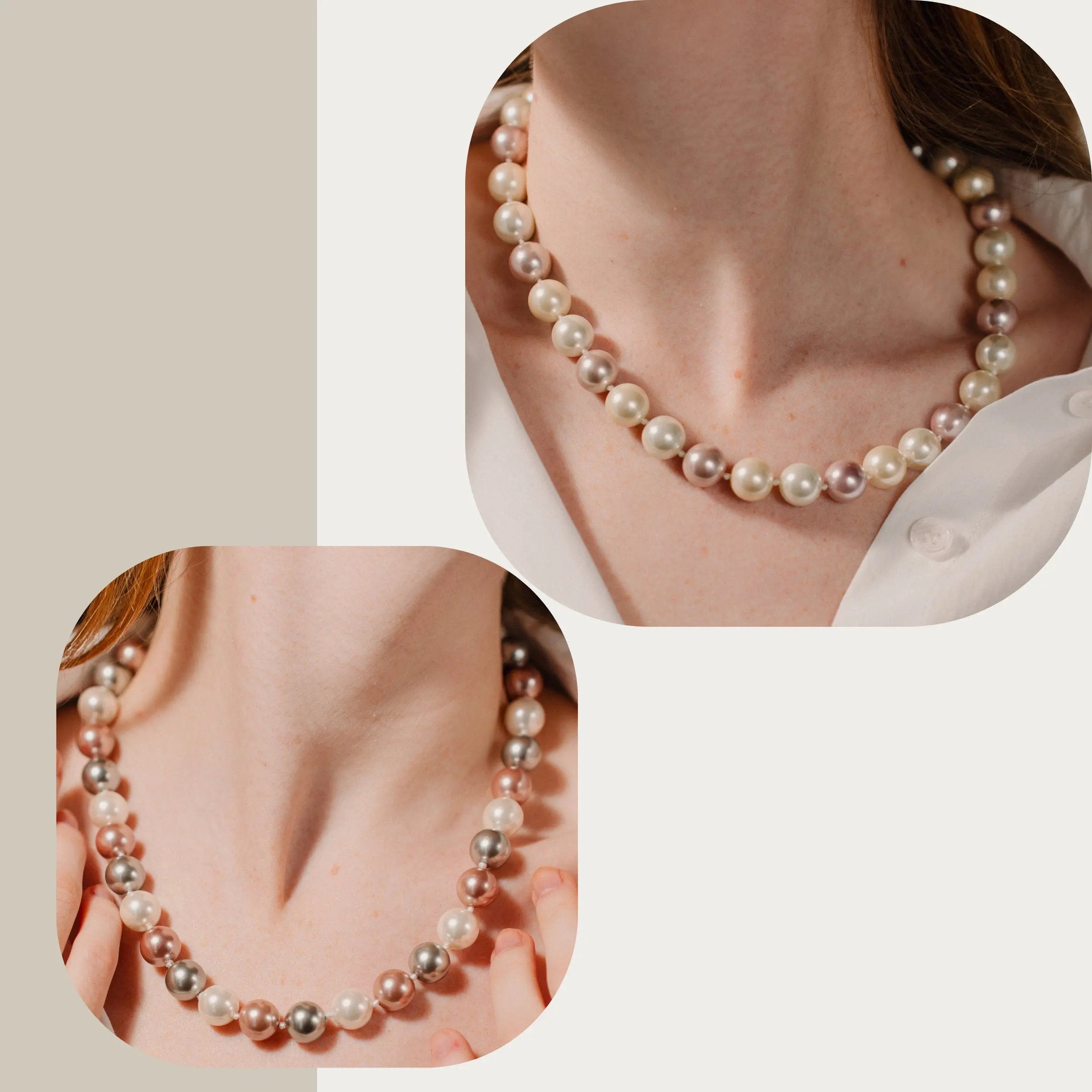 Pearl Necklace, Statement Necklace, Anniversary Gift