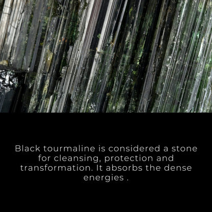 Protection Ring, Black Tourmaline, Adjustable Ring, Natural Stone Ring