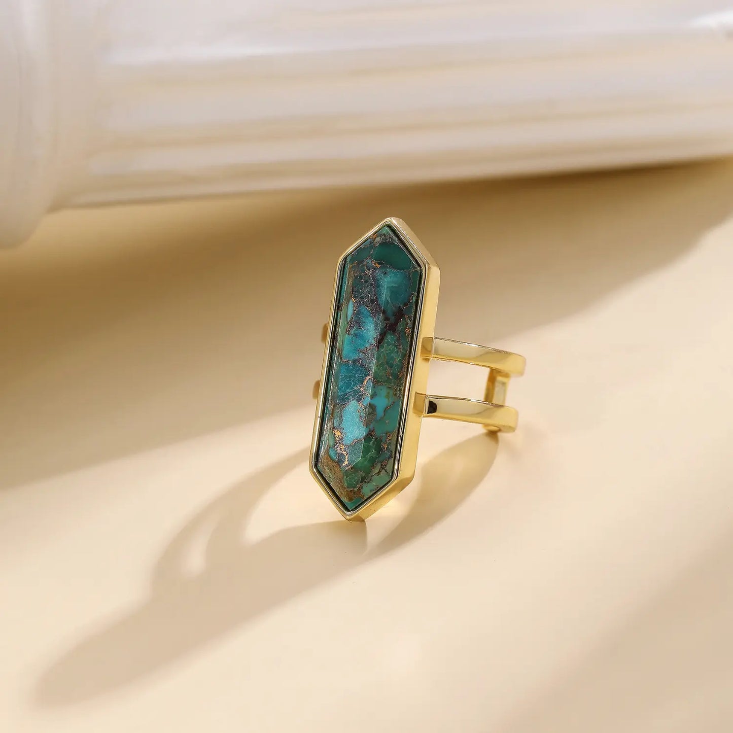 Ring with Turquoise PHOEBE'S 