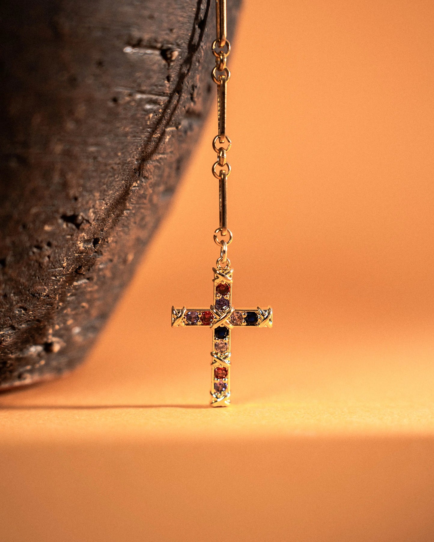 Rosary and Cross Necklace – Mystical Elegance in a Unique Design PHOEBE'S 