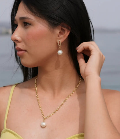 Set with Natural Pearls PHOEBE'S 