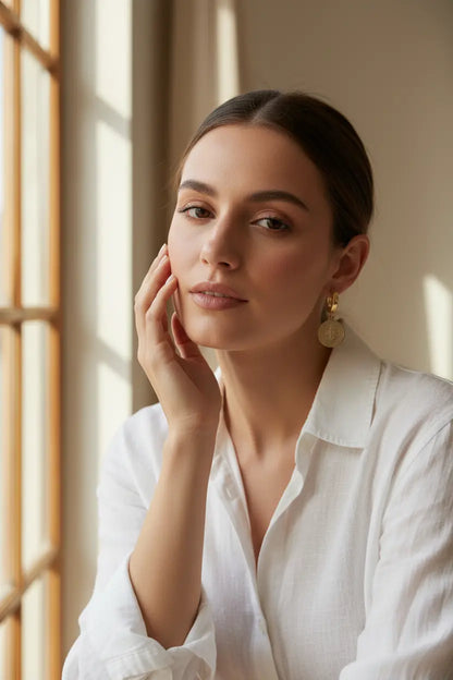 St. Benedict Medal Earrings – Sacred Protection and Elegance PHOEBE'S 