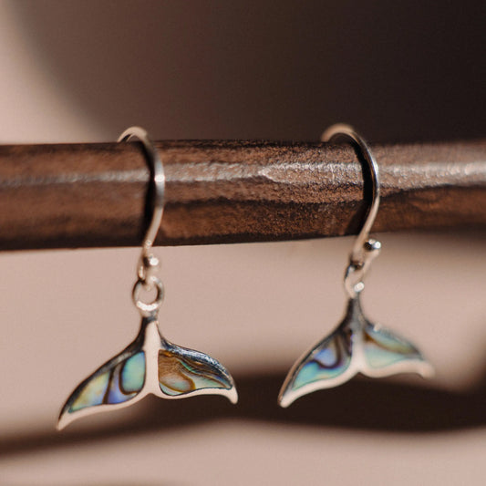 Abalone Earrings, Silver 925 Earrings, Unique Gift