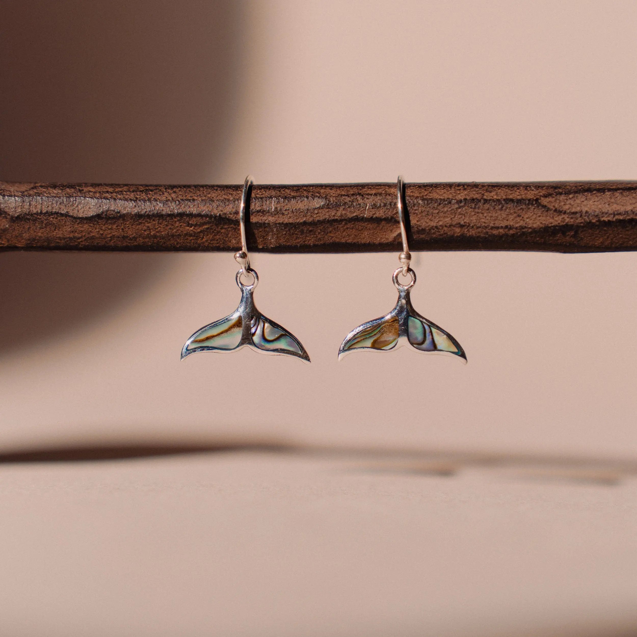 Abalone Earrings, Silver 925 Earrings, Unique Gift