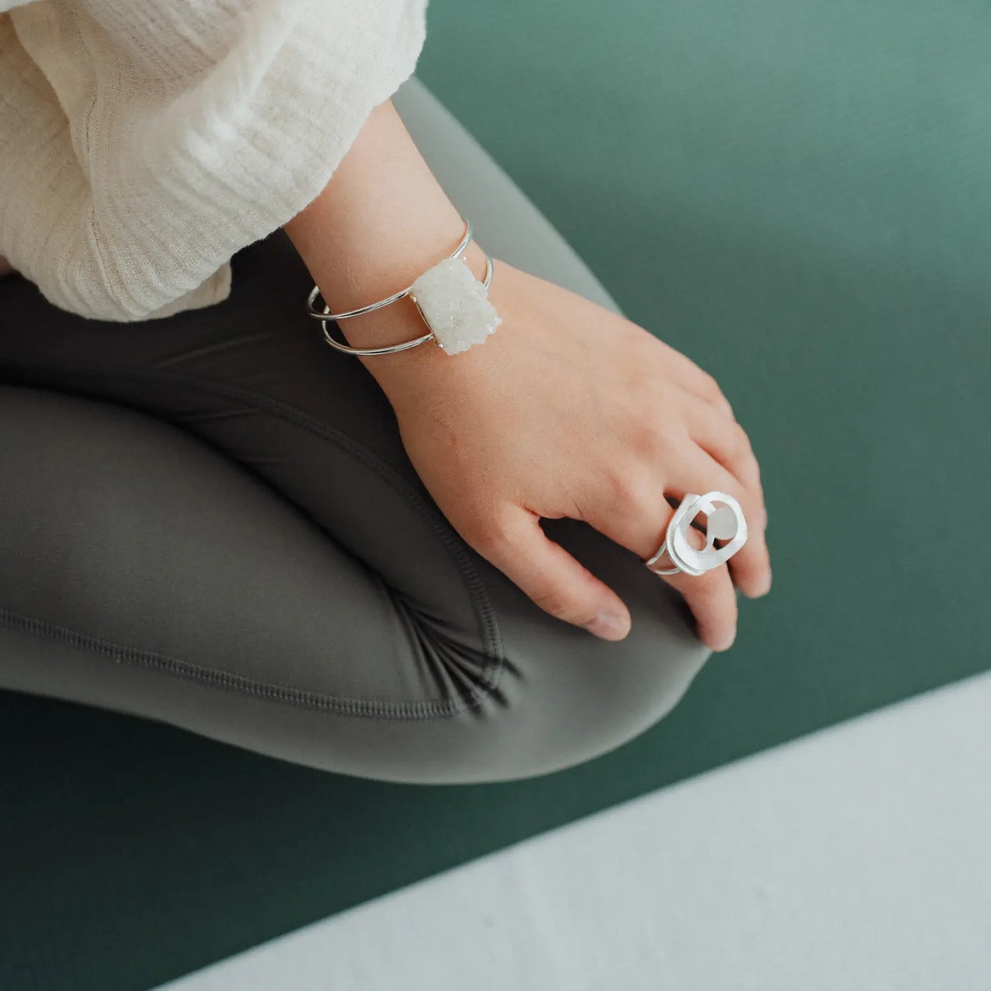 White Quartz Bracelet PHOEBE'S 