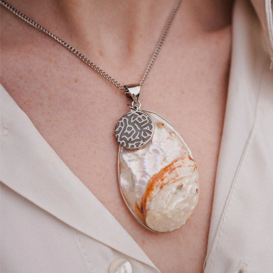 Women's necklace, Shell Necklace, Summer Jewellery, Hippie Necklace, Handmade Gift