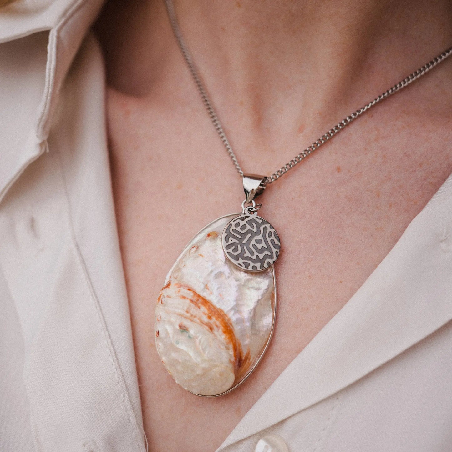 Women's necklace, Shell Necklace, Summer Jewellery, Hippie Necklace, Handmade Gift