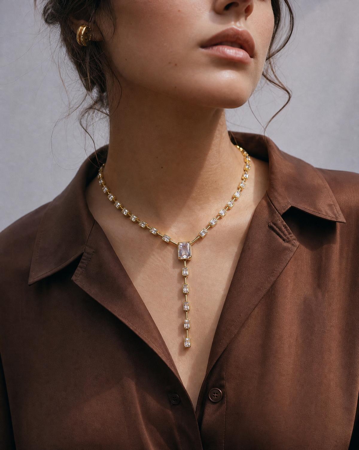 Luminous Geometric Jewelry Set