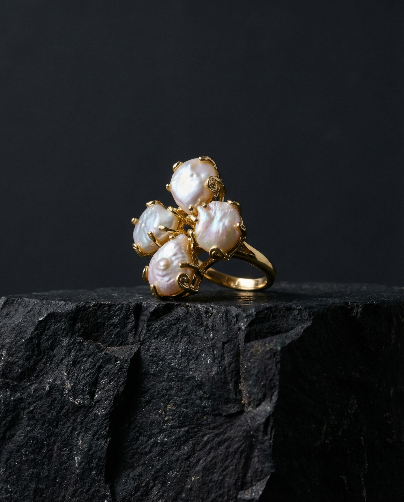 Organic Pearl Ring