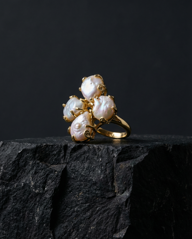 Organic Pearl Ring