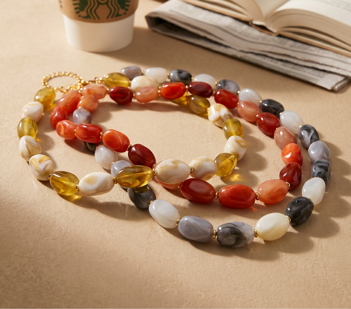 Resin Stone Choker - Maximalist Edition