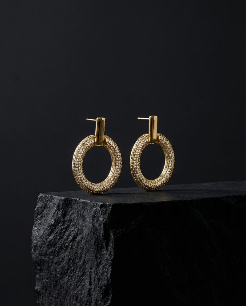 Lumina Hoop Earrings