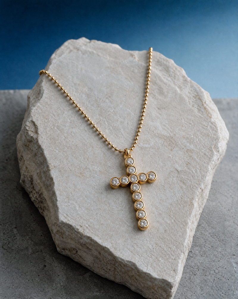 Stainless Steel Cross Necklace