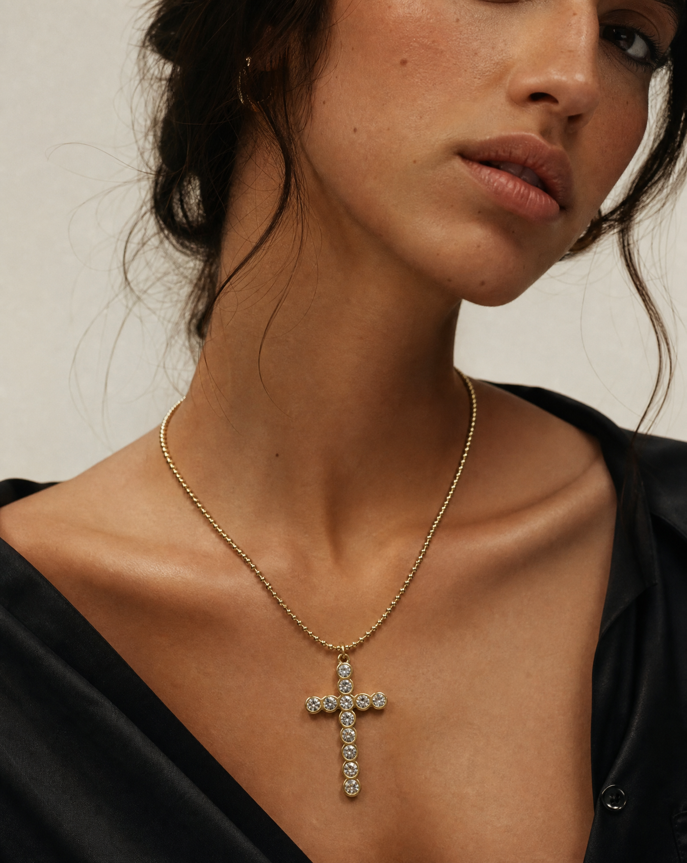 Stainless Steel Cross Necklace