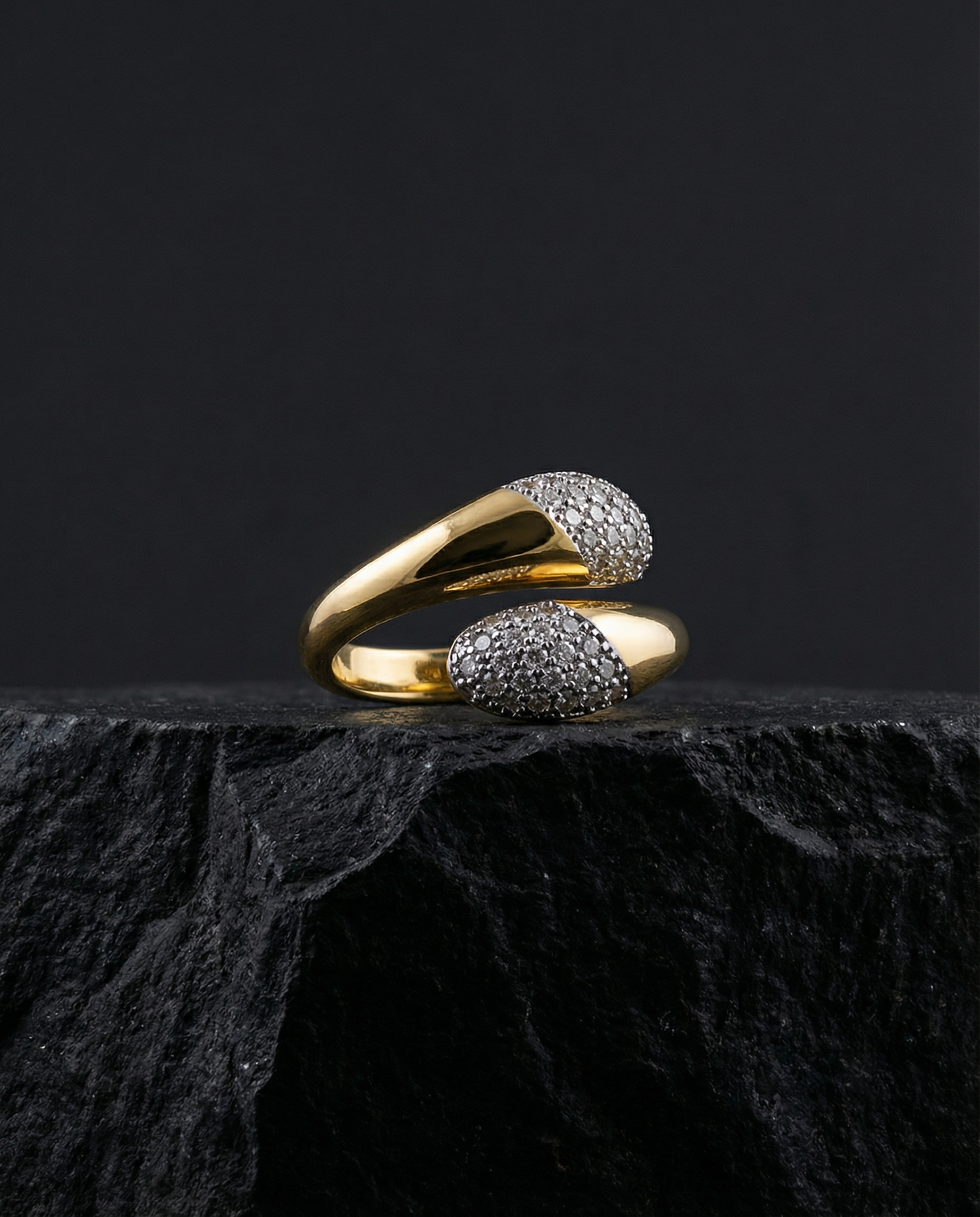 Sculptural Open Ring