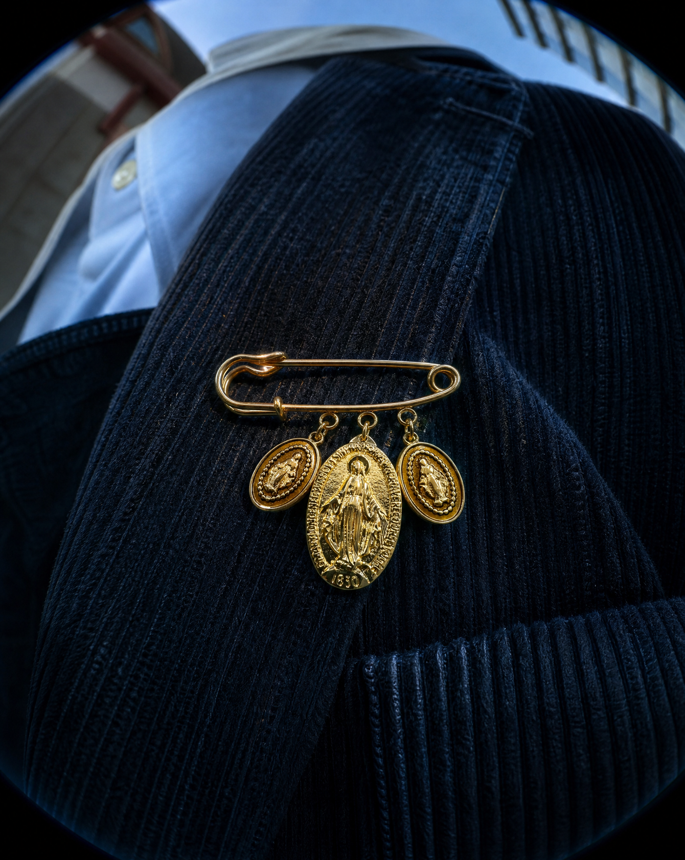 Wholesale Religious Safety Pin Brooch | Devotional Lapel Pin