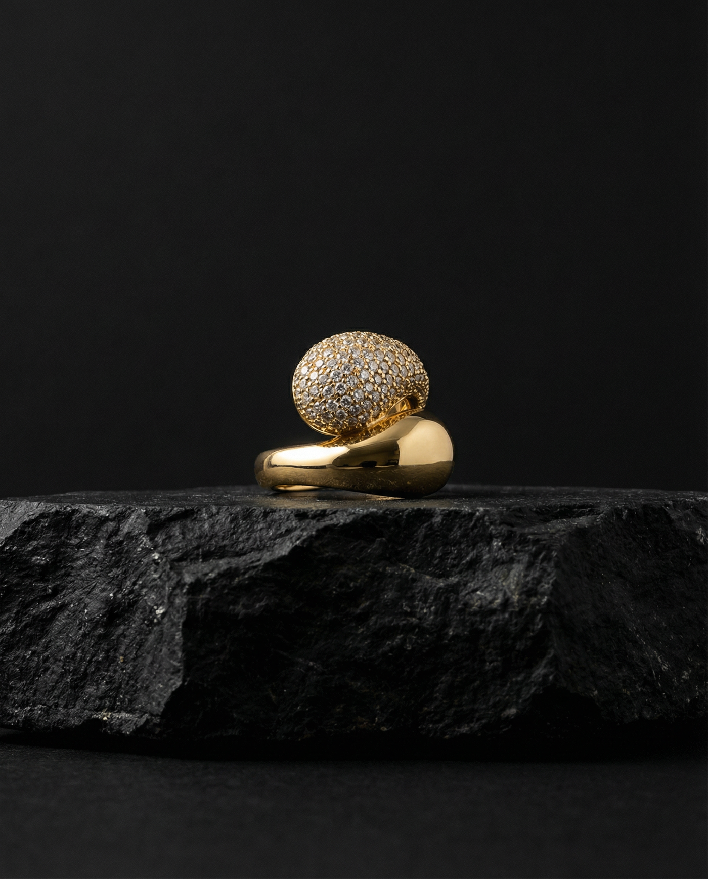 Pavé Stackable Rings