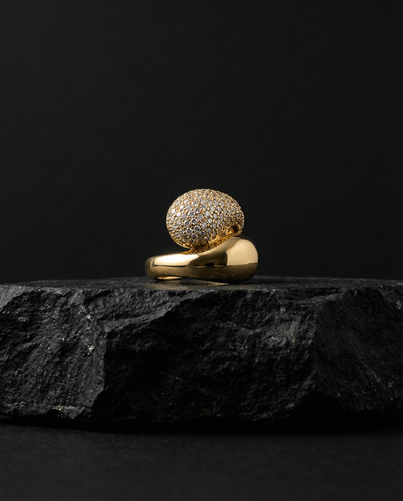 Pavé Stackable Rings