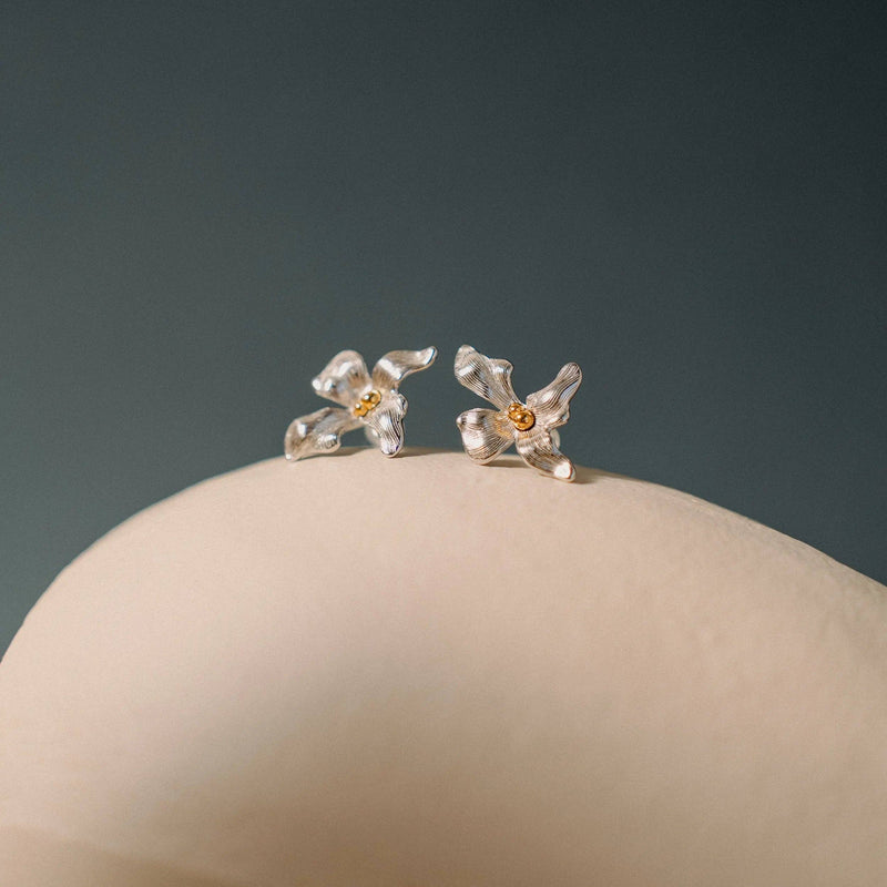 Orchid Earrings - Elegant and Unique Jewelry