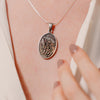 Archangel Saint Michael Necklace, Protection Charm, Unique Gift