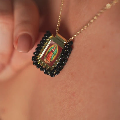 Virgin of Guadalupe Necklace – Faith and Elegance in a Unique Jewel