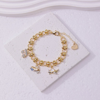 Transportation Charms Bracelet: Adventures and Style in Every Detail