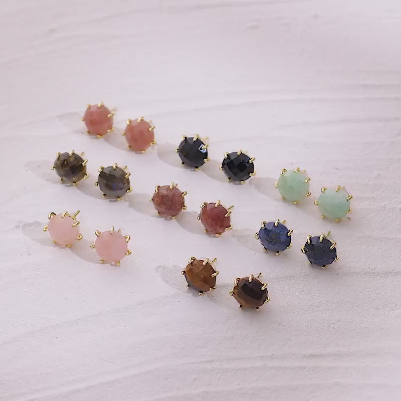 Crystal Earrings, Stud Earrings, Gift for Her