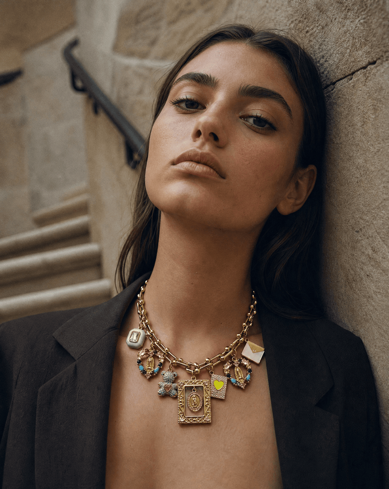 Virgin Mary charm necklace – Phoebe's